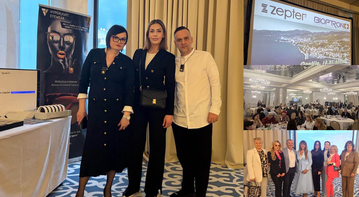 ZEPTER STRUČNI SKUP U OPATIJI: PRIMENA BIOPTRON UREĐAJA U PREVENTIVNOJ I TERAPIJSKOJ PRAKSI